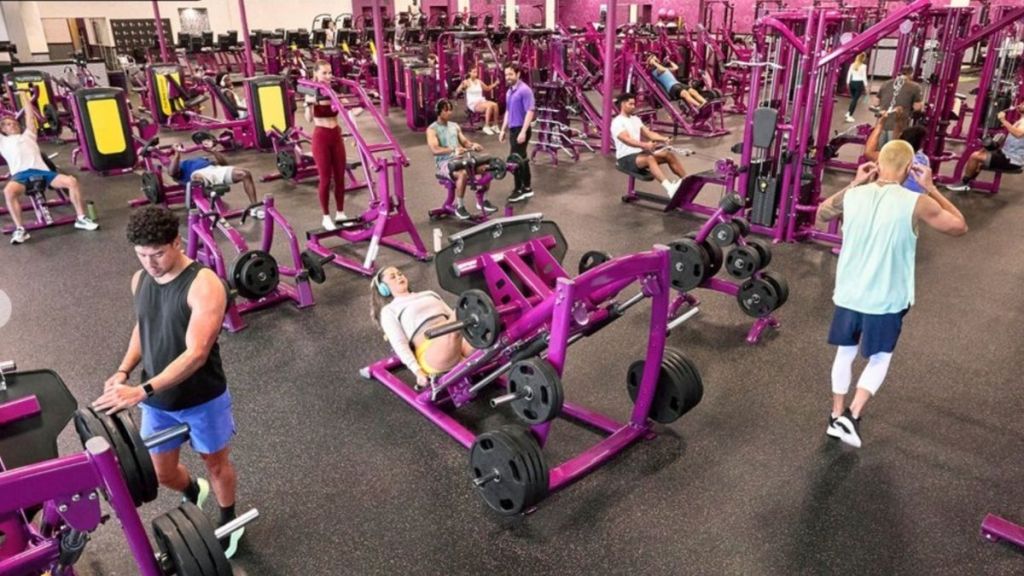 Equipment at Planet Fitness